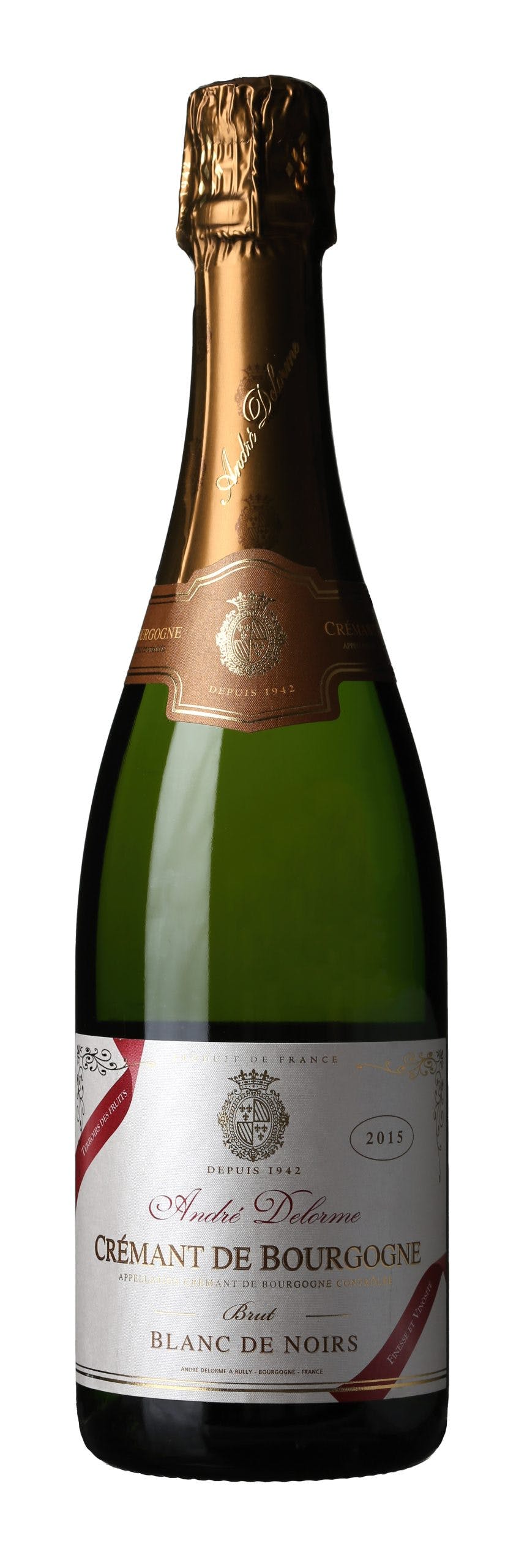 delorme 9099801 1 Crémant musserende vin 9099801 Delorme Crémant de Bourgogne Blanc de Noirs Brut 2018